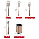 Kit 10 utensílios de cozinha Supreme Taste Tools - Prolongue a Vida Útil das Suas Panelas com Design Sofisticado