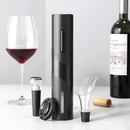 Abridor de Vinho Elétrico Automático TouchPremium + 3 Acessórios para deixar tudo mais sofisticado - Momentos prazerosos sem esforços