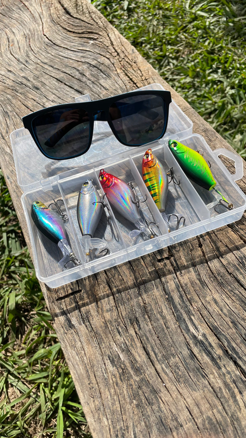 Isca Articial 5 unidades FishMagnet - Leve Sua Pesca ao Próximo Nível com FishMagnet