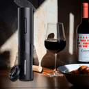 Abridor de Vinho Elétrico Automático TouchPremium + 3 Acessórios para deixar tudo mais sofisticado - Momentos prazerosos sem esforços