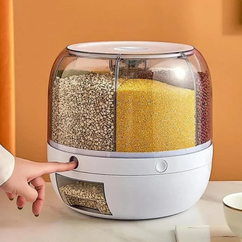 Dispenser Giratório de Alimentos SpinChef - Cozinhe com a Agilidade e a Classe de um Chef Profissional