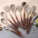 Kit 10 utensílios de cozinha Supreme Taste Tools - Prolongue a Vida Útil das Suas Panelas com Design Sofisticado