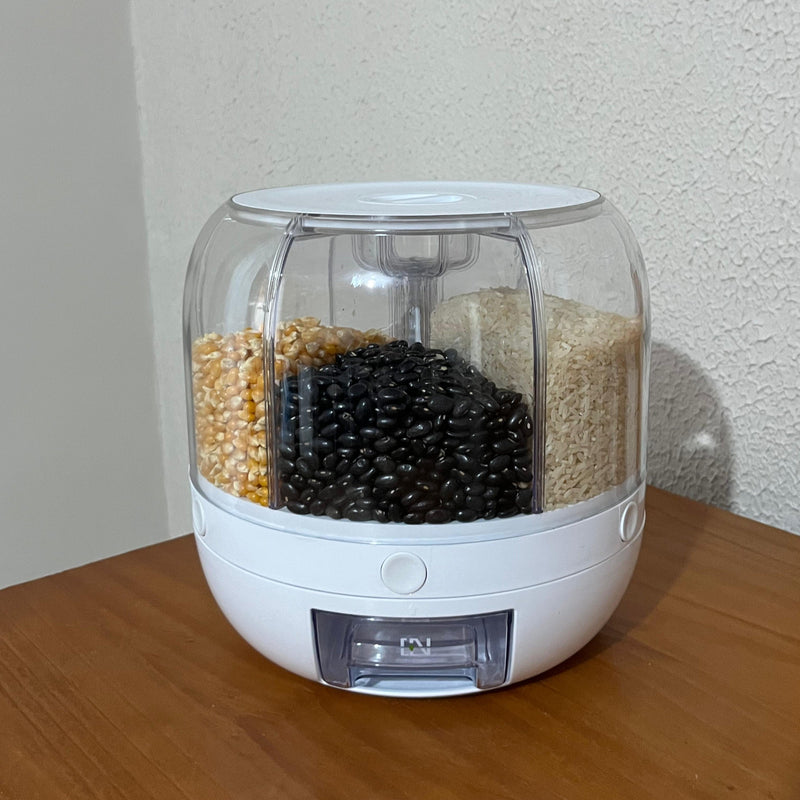 Dispenser Giratório de Alimentos SpinChef - Cozinhe com a Agilidade e a Classe de um Chef Profissional