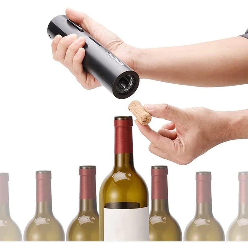 Abridor de Vinho Elétrico Automático TouchPremium + 3 Acessórios para deixar tudo mais sofisticado - Momentos prazerosos sem esforços