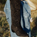 Botas Texana Feminina Americana CactusBelle - O Toque de Sofisticação Western que Seu Visual Merece