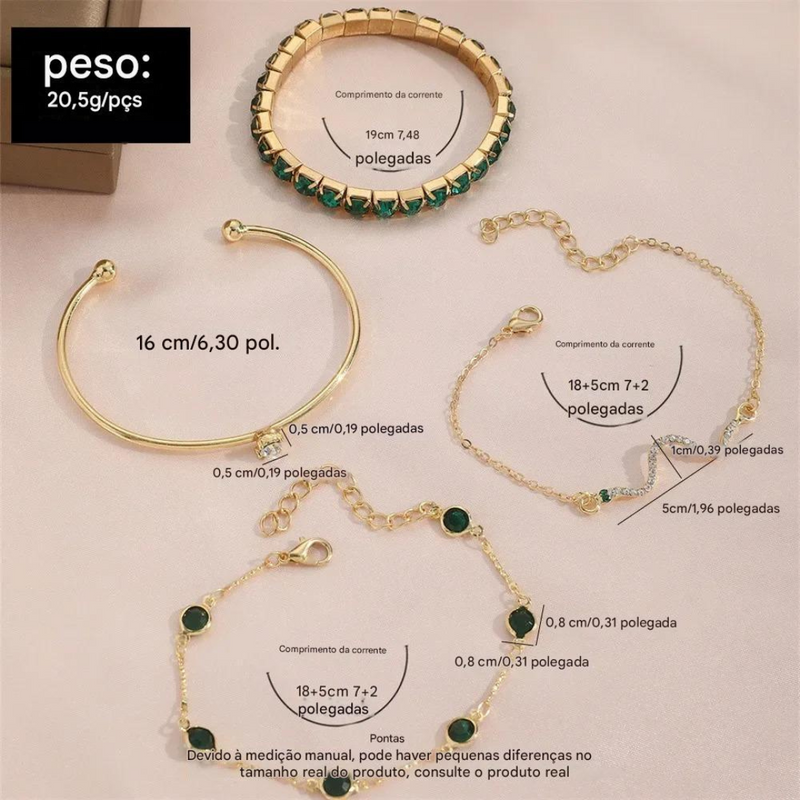 Pulseira Aura di Pietra - Beleza que vibra - pedras naturais para harmonizar seu estilo com autenticidade e elegância