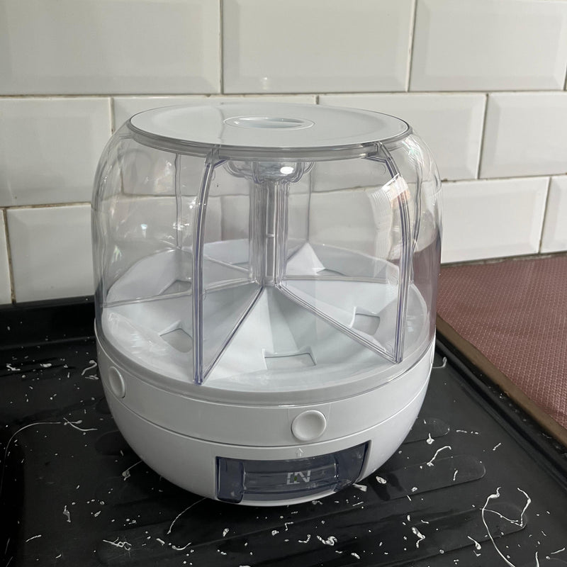 Dispenser Giratório de Alimentos SpinChef - Cozinhe com a Agilidade e a Classe de um Chef Profissional