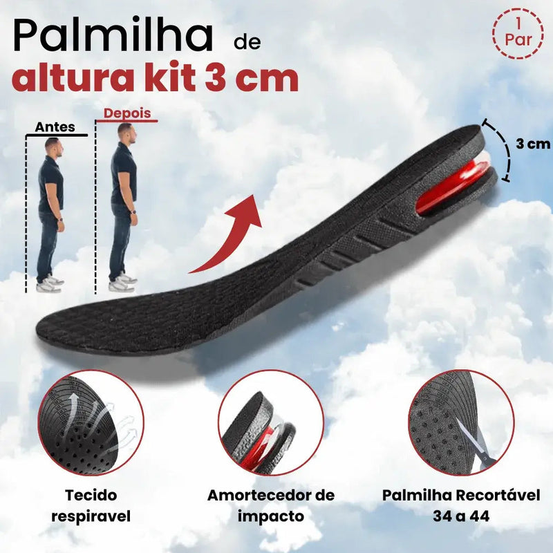 Palmilha de Altura Ortopédica Comfort Plus - O toque de autoestima que você precisa