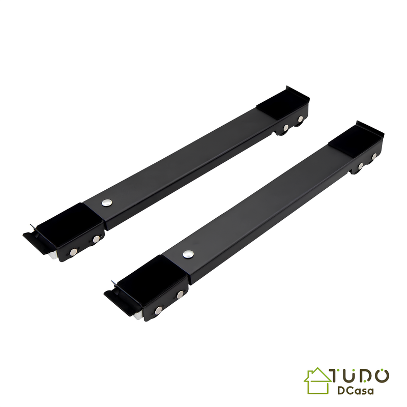 Suporte com Rodinhas Ajustável MobiFlex - Mobilidade inteligente para eletros e móveis pesados, sem esforço e com total segurança