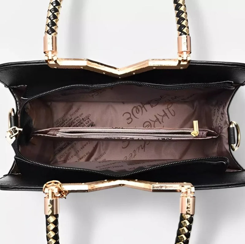 Bolsa de Couro Aurora Trino - Sua imagem com mais autoridade