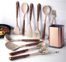 Kit 10 utensílios de cozinha Supreme Taste Tools - Prolongue a Vida Útil das Suas Panelas com Design Sofisticado