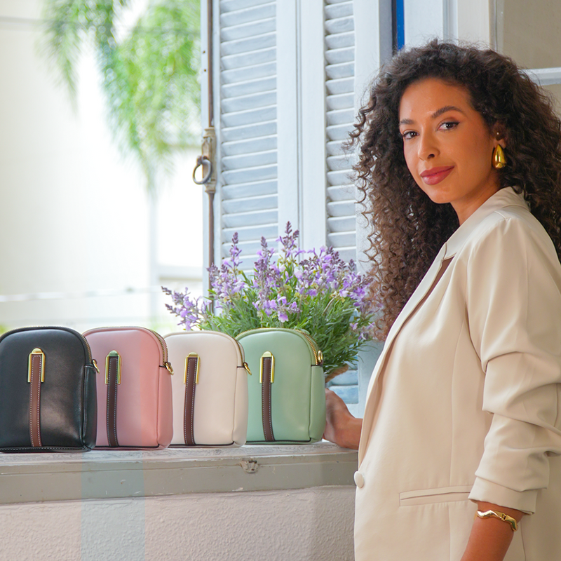 Bolsa de Ombro em Couro Siena - Siena é mais que uma bolsa: é presença, charme e durabilidade para acompanhar sua rotina com leveza e sofisticação