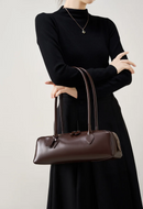 Bolsa Slim Baguete Couro Legítimo Anita - Compacta e Sofisticada: Perfeita para Quem Não Abre Mão do Luxo