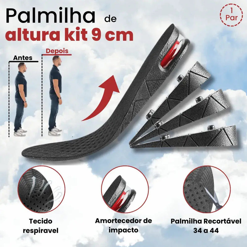 Palmilha de Altura Ortopédica Comfort Plus - O toque de autoestima que você precisa