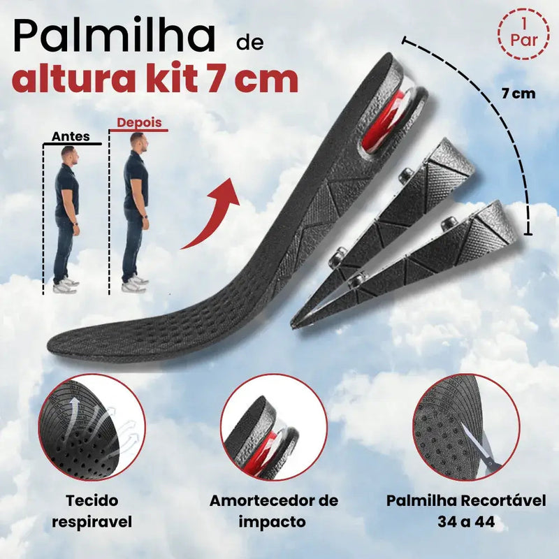 Palmilha de Altura Ortopédica Comfort Plus - O toque de autoestima que você precisa