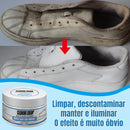 Creme de Limpeza  para calçados CleaningCream [O ORIGINAL] + Esponja Mágica – Limpeza que renova e protege, prolongando a vida e a beleza dos seus calçados