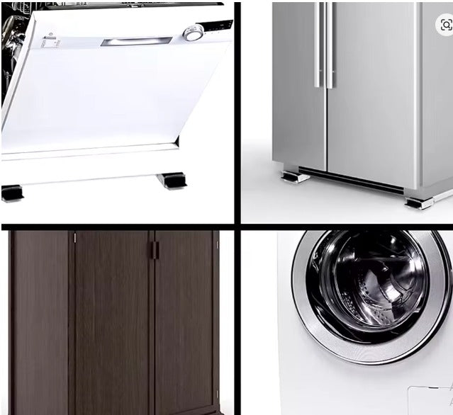 Suporte com Rodinhas Ajustável MobiFlex - Mobilidade inteligente para eletros e móveis pesados, sem esforço e com total segurança